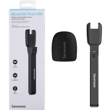 Saramonic Blink 500 ProX HM - uchwyt ręczny, adapter do nadajników audio z opcją ładowania_4